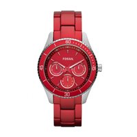 Reloj 2025 fossil rojo